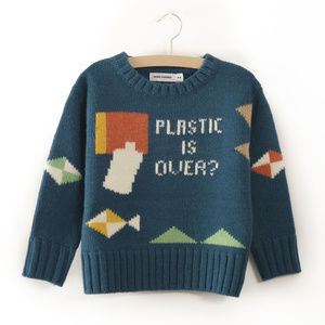 Bobo Choses Wool Sweater Sz 8/9 NWT